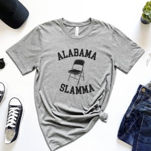 Alabama Slamma Shirt White Folding Chair Alabama Brawl Montgomery Unisex Tshirt Alabama Fight Sweatshirt Montgomery Brawl Shirt giftyzy.com 4