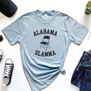 Alabama Slamma Shirt White Folding Chair Alabama Brawl Montgomery Unisex Tshirt Alabama Fight Sweatshirt Montgomery Brawl Shirt giftyzy.com 5