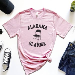 Alabama Slamma Shirt White Folding Chair Alabama Brawl Montgomery Unisex Tshirt Alabama Fight Sweatshirt Montgomery Brawl Shirt giftyzy.com 6