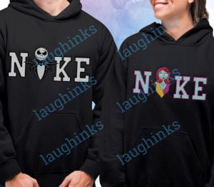 the nightmare before christmas shirts embroidered sally shirt nightmare before christmas nike sweatshirt embroidered jack skellington shirt nightmare before christmas hoodie Matching Couple Outfits laughinks.com 2