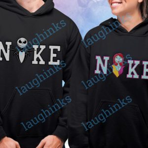 the nightmare before christmas shirts embroidered sally shirt nightmare before christmas nike sweatshirt embroidered jack skellington shirt nightmare before christmas hoodie Matching Couple Outfits laughinks.com 2