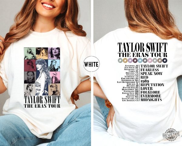 Taylor Swift The Eras Tour Shirt Swiftie Merch T Shirt Eras Tour Sweatshirt Taylor Swift Fan Hoodie Eras Tour Outfit Ideas Swiftie Dad Shirt Taylor Swift Eras Tour Merchandise Unique revetee.com 1