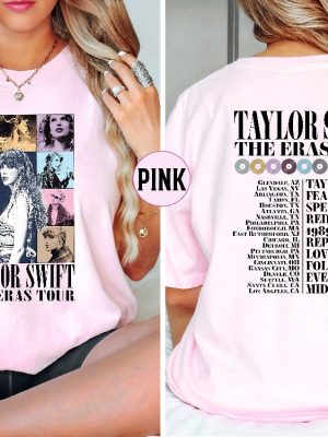 Taylor Swift The Eras Tour Shirt Swiftie Merch T Shirt Eras Tour Sweatshirt Taylor Swift Fan Hoodie Eras Tour Outfit Ideas Swiftie Dad Shirt Taylor Swift Eras Tour Merchandise Unique revetee.com 3