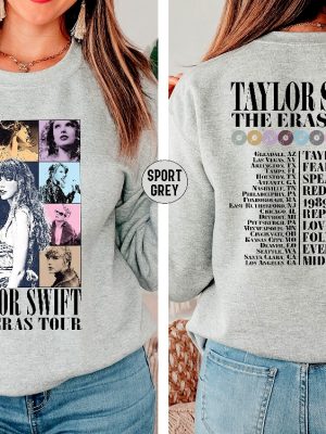 Taylor Swift The Eras Tour Shirt Swiftie Merch T Shirt Eras Tour Sweatshirt Taylor Swift Fan Hoodie Eras Tour Outfit Ideas Swiftie Dad Shirt Taylor Swift Eras Tour Merchandise Unique revetee.com 4