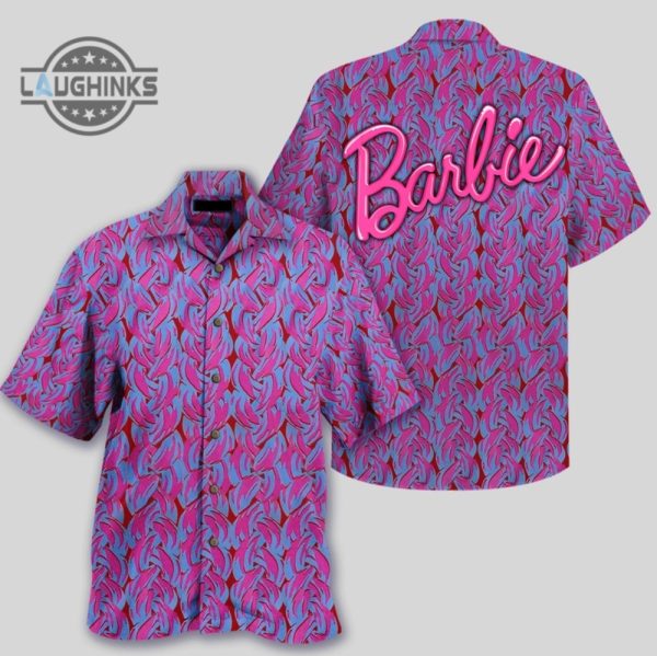 barbie hawaiian shirt and shorts barbie ken hawaiian shirt movie cosplay ken outfits barbie movie costumes for adults ken beach outfit i am enough shirt barbie hawaiian shirt laughinks.com 2