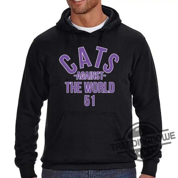 Northwestern T Shirt Controversy Cats Against The World Shirt Cats Against The World Northwestern trendingnowe.com 3