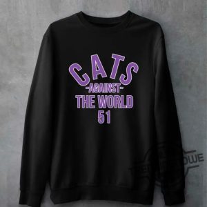 Northwestern T Shirt Controversy Cats Against The World Shirt Cats Against The World Northwestern trendingnowe.com 4