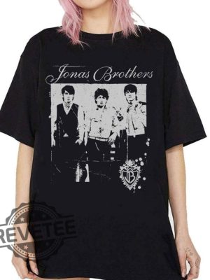 Jonas Brothers Vintage Shirt 90S Band Tee Retro Music Fan Gift Vintage Band Tee Nostalgic Tshirt Jonas Brother Merch Disney Channel Games Shirt New revetee.com 2