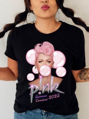 Pnk Summer Carnival 2023 Trustfall Album Tee Pink Singer Tour Music Festival Shirt Concert Apparel Pink Music Clothing P Nk Summer Carnival 2023 P Nk Tour 2023 New revetee.com 3