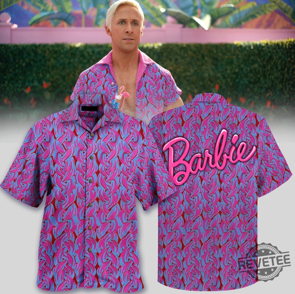 I Am Kenough Hawaiian Shirt Movie Barbie Hawaii Shirt Barbie Ken Doll Hawaiian Shirt Gift For Fan Im Just Ken You Are Kenough I Am Kenough Barbie New