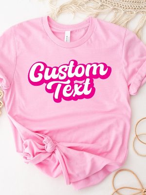 Custom Name Doll Baby Girl Birthday Shirt Personalized Birthday Party Shirt Barbiheimer I Am Kenough Sweater I Am Kenough Shirt Barbie Barbie Hiemer Barbie Haimer Unique revetee.com 4