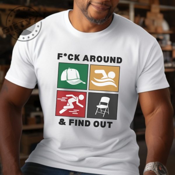 Fuck Around And Find Out Fafo Shirt Montgomery Brawl Shirt White Metal Folding Chair Tee Alabama Brawl Tshirt Hoodie Sweatshirt giftyzy.com 3