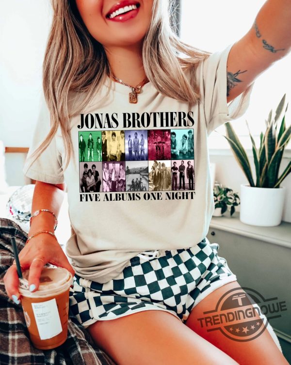 Retro Jonas Brothers Shirt Jonas Brothers The Eras Tour ShirtJonas Brother Merch Jonas Brothers Fan Shirt Joe Jonas Homage Shirt trendingnowe.com 1