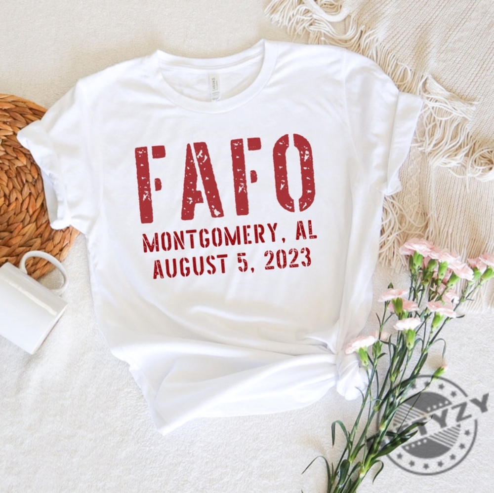 Fafo Shirt Alabama Brawl Tshirt Montgomery Alabama Riverboat Tee Black Pride History Shirt Folding Chair Sweatshirt