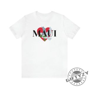 Maui Love And Peace Awareness Shirt Maui Strong Shirt Tee Hoodie Sweatshirt giftyzy.com 3