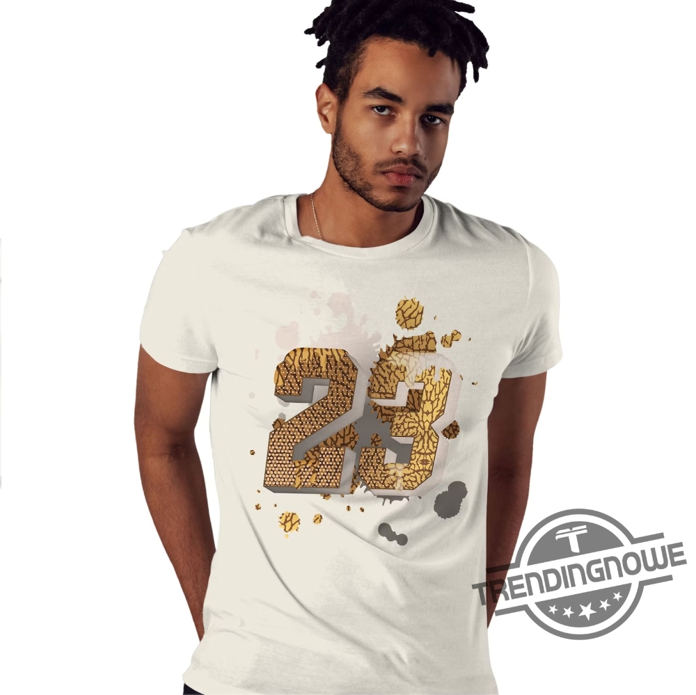 Jordan 3 Palomino Shirt Number 23 Colorful Shirt