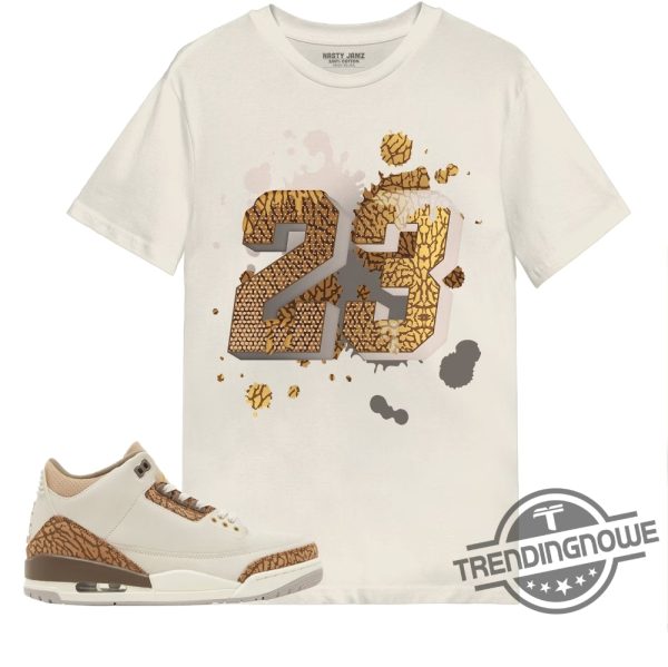 Jordan 3 Palomino Shirt Number 23 Colorful Shirt trendingnowe.com 3