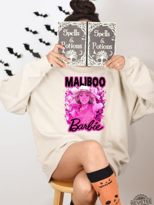 Halloween Sweatshirt Baby Doll Halloween Sweatshirt Maliboo Sweatshirt Halloween Malibu Womens Shirt Spirit Halloween Shirt Cute Halloween Shirt Ideas Halloween Sweaters New revetee.com 4