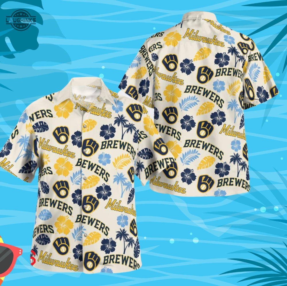 2023 Milwaukee Brewers Hawaiian Shirt Beach Shorts Giveaway