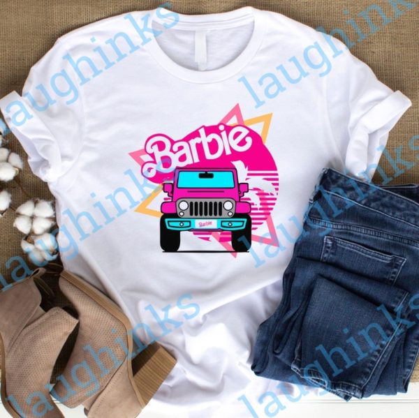 jeep tshirt barbie jeep shirt pink jeep shirts jeep wrangler sweatshirt jeep girl shirt barbie jeep car hoodie pink barbie jeep shirts barbie jeep wrangler t shirt laughinks.com 1