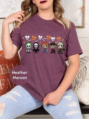 Disney Horror Characters Halloween Shirt Disney Halloween Horror Characters Shirt Disney Friends Halloween Shirt Disney Halloween Sweatshirt Spirit Halloween Shirt New revetee.com 2