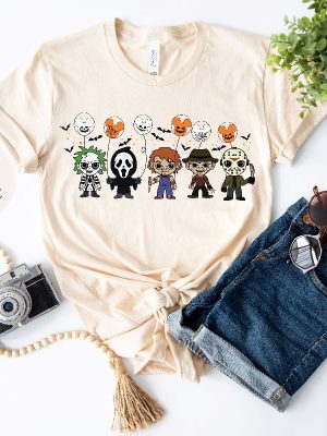 Disney Horror Characters Halloween Shirt Disney Halloween Horror Characters Shirt Disney Friends Halloween Shirt Disney Halloween Sweatshirt Spirit Halloween Shirt New revetee.com 3