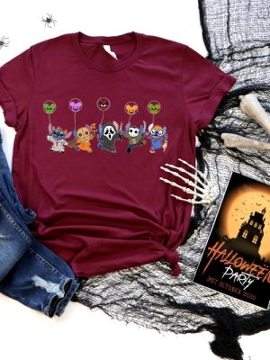 Stitch Horror Halloween Shirt Disneyland Halloween Shirt Disney Halloween Gift Stitch Halloween Shirt Spirit Halloween Shirt Cute Halloween Shirt Ideas Halloween Sweaters New revetee.com 4