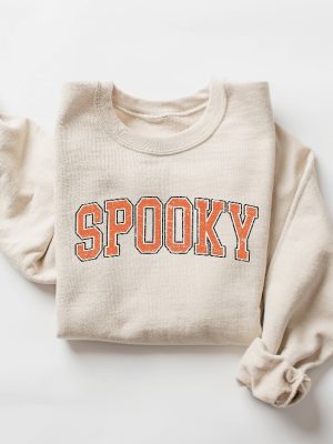 Stay Spooky Sweatshirt Halloween Sweatshirt Womens Halloween Sweatshirt Spooky Season Sweatshirt Spirit Halloween Shirt Cute Halloween Shirt Ideas Halloween Sweaters Unique revetee.com 3