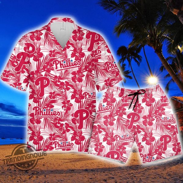 Phillies Hawaiian Shirt Philadelphia Phillies Hawaiian Shirt And Short trendingnowe.com 1