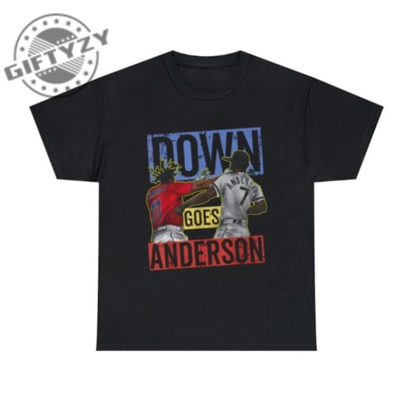 Meme Baseball Funny Down Goes Anderson Shirt Funny Meme Tee Baseball Sweatshirt Hoodie Trending Shirt giftyzy.com 1