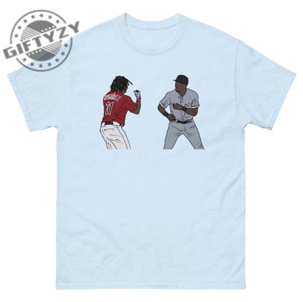 Jose Ramirez And Tim Anderson Fight Shirt Funny Meme Tee Baseball Sweatshirt Hoodie Trending Shirt giftyzy.com 1