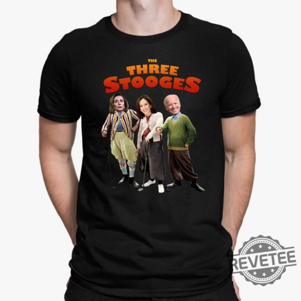 The Three Stooges Biden Kamala Harris Shirt The Three Stooges Characters The Three Stooges Cartoon New revetee.com 1