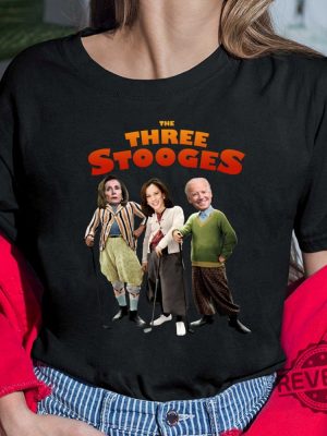 The Three Stooges Biden Kamala Harris Shirt The Three Stooges Characters The Three Stooges Cartoon New revetee.com 5