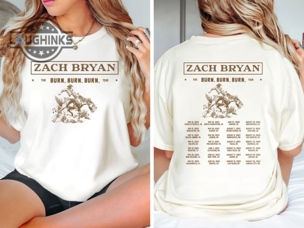 Zach Bryan Tour Shirt Zach Bryan Concert Shirt Zach Bryan Shirts Zach Bryan T Shirt Zach Bryan Sweatshirt Zach Bryan Burn Burn Burn Tour Hoodie