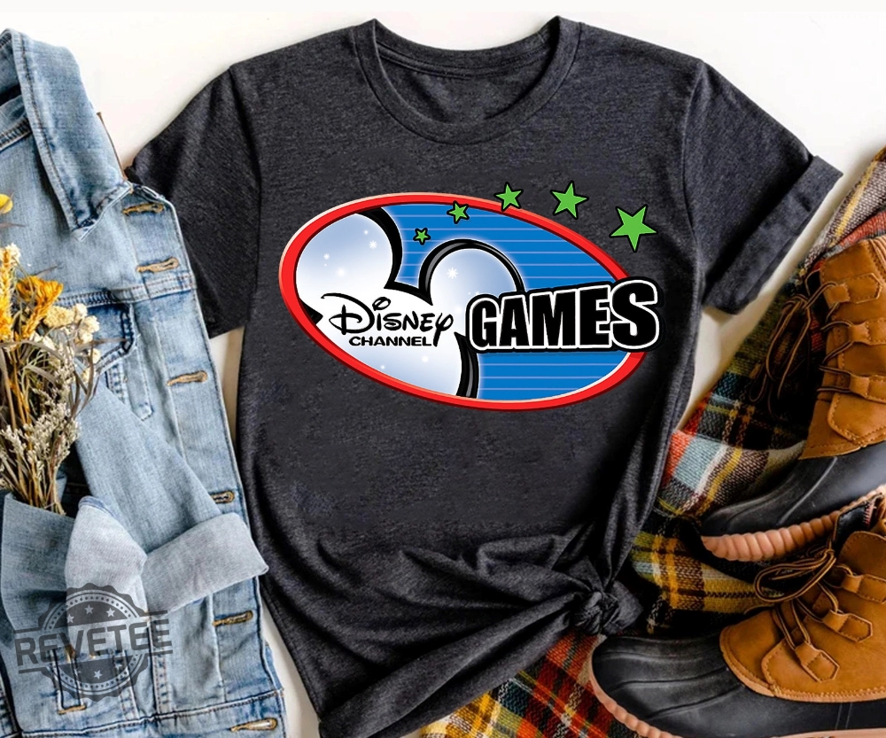 Disney Channel Games Logo Shirt Disney Gamer Kids Shirt Disneyland Vacation Trip Family Shirt Disney Channel Games Logo Disney Channel Games Shirt New