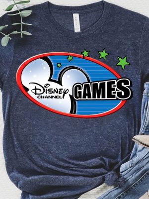 Disney Channel Games Logo Shirt Disney Gamer Kids Shirt Disneyland Vacation Trip Family Shirt Disney Channel Games Logo Disney Channel Games Shirt New revetee.com 2