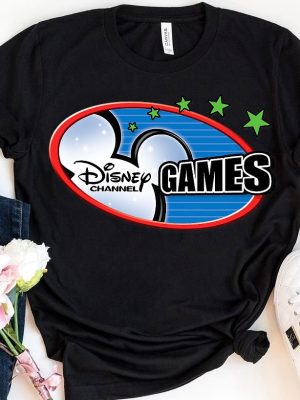 Disney Channel Games Logo Shirt Disney Gamer Kids Shirt Disneyland Vacation Trip Family Shirt Disney Channel Games Logo Disney Channel Games Shirt New revetee.com 3