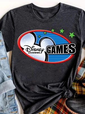 Disney Channel Games Logo Shirt Disney Gamer Kids Shirt Disneyland Vacation Trip Family Shirt Disney Channel Games Logo Disney Channel Games Shirt New revetee.com 4