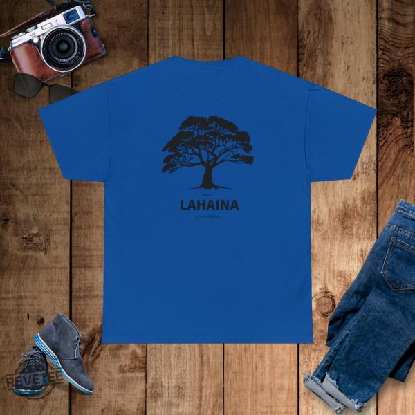 Lahaina Support Shirt Maui Strong Shirt Minimalism Design Unisex Shirt Lahaina Maui Lahaina Fire Lahaina Maui Fire Maui Fire Support Shirt Hawaii Fire New revetee.com 1