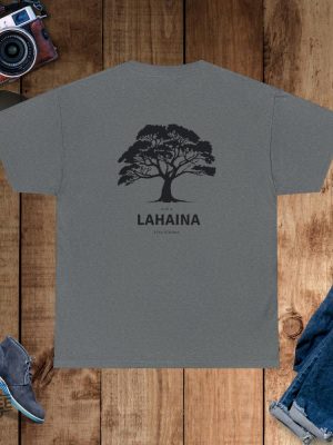 Lahaina Support Shirt Maui Strong Shirt Minimalism Design Unisex Shirt Lahaina Maui Lahaina Fire Lahaina Maui Fire Maui Fire Support Shirt Hawaii Fire New revetee.com 3