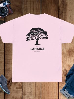 Lahaina Support Shirt Maui Strong Shirt Minimalism Design Unisex Shirt Lahaina Maui Lahaina Fire Lahaina Maui Fire Maui Fire Support Shirt Hawaii Fire New revetee.com 4