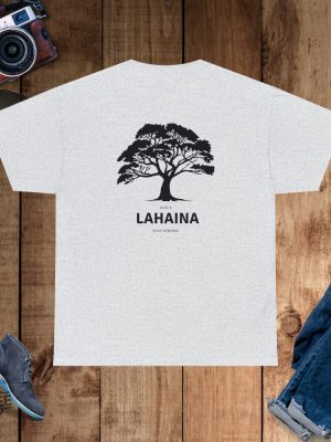 Lahaina Support Shirt Maui Strong Shirt Minimalism Design Unisex Shirt Lahaina Maui Lahaina Fire Lahaina Maui Fire Maui Fire Support Shirt Hawaii Fire New revetee.com 5