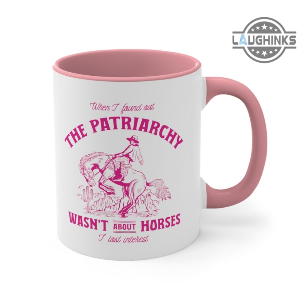 barbie coffee mugs pink ken barbie cup vintage barbie mug barbie movie travel mug coffee barbie ken patriarchy wasnt about horses barbie ken coffee mug kenergy cup laughinks.com 1