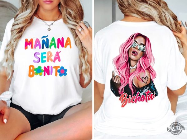 Manana Sera Bonito Shirt La Bichota Shirt Manana Sera Bonito Outfit Ideas Karol G Merch Karol G Official Merch Manana Sera Bonito Tour Merch Manana Sera Bonito Merch New revetee.com 3