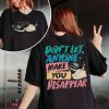 Dont Let Anyone Make You Disappear Shirt Trendy Lgbt Shirt Leaves Shirt Season 2 Trendy Movie Sweatshirt Heartstopper Merch New revetee.com 4