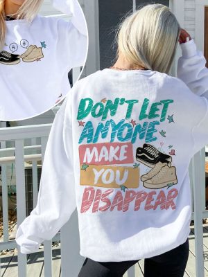 Dont Let Anyone Make You Disappear Shirt Trendy Lgbt Shirt Leaves Shirt Season 2 Trendy Movie Sweatshirt Heartstopper Merch New revetee.com 5