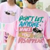 Dont Let Anyone Make You Disappear Shirt Trendy Lgbt Shirt Leaves Shirt Season 2 Trendy Movie Sweatshirt Heartstopper Merch New revetee.com 6