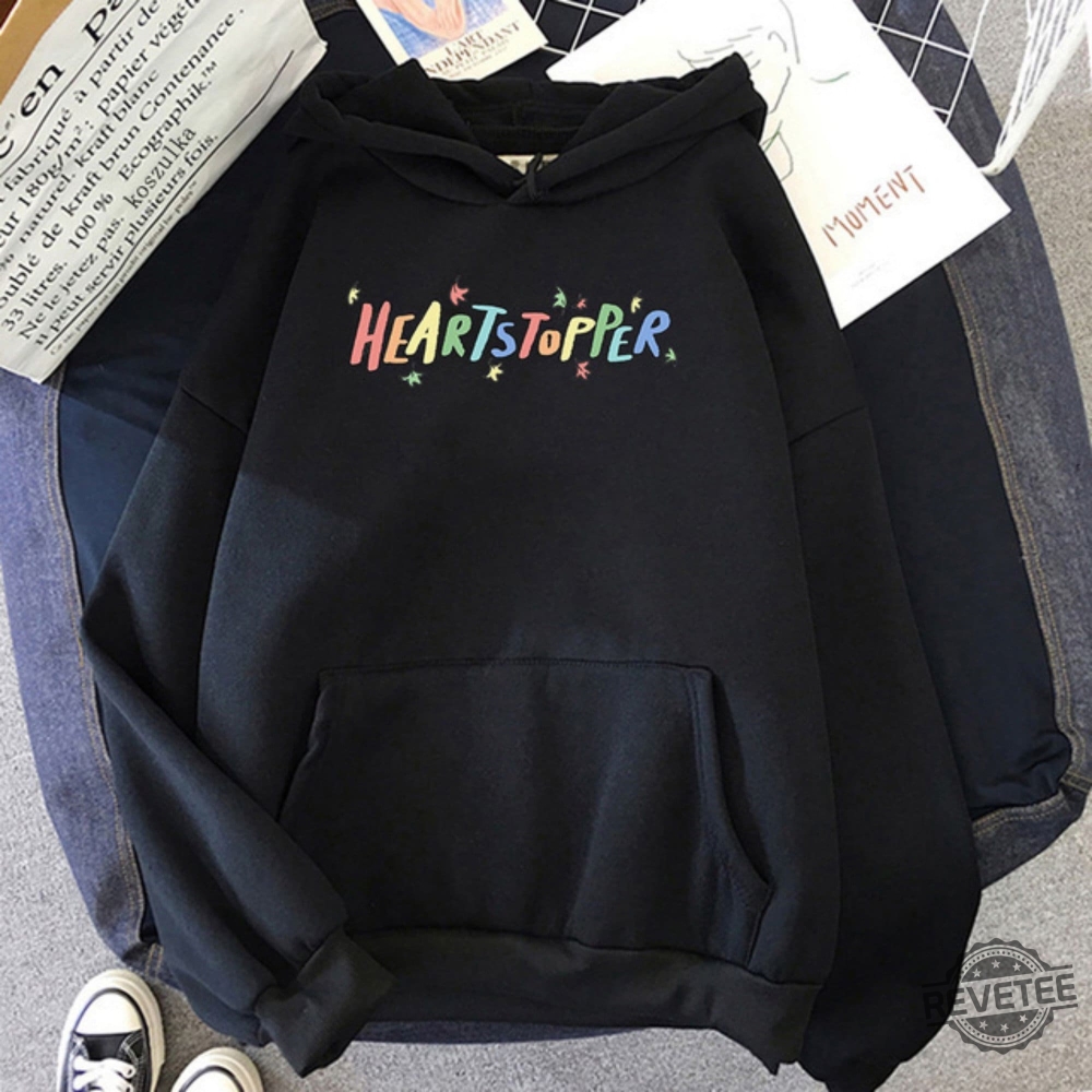 Heartstopper Letter Hoodie Letter Print Hoodies Harajuku Sweatshirt Heartstopper Book Series Shirt Heartstopper Graphic Novel Shirt New