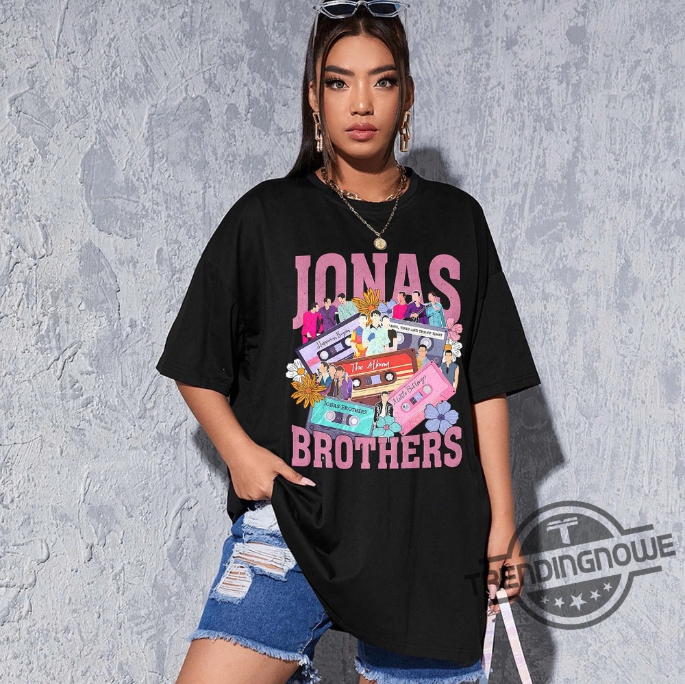 Jonas Brothers Shirt Jonas Brothers Cassette Shirt Nick Joe Kevin Jonas Shirt Retro Five Albums One Night Tour Shirt 8 Jonas Brothers Shirt Jonas Brothers Cassette Shirt Nick Joe Kevin Jonas Shirt Retro Five Albums One Night Tour Shirt trendingnowe.com 2