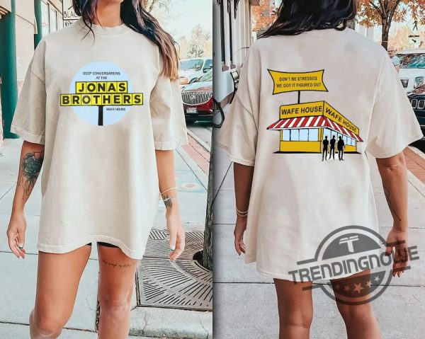 Jonas Brothers Shirt Waffle House Jonas Brothers Shirt Jonas Brothers Cassette Shirt Nick Joe Kevin Jonas Shirt trendingnowe.com 2